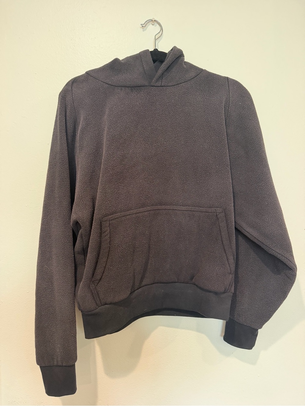 Yzy Hooded Fleece Pullover Sweater